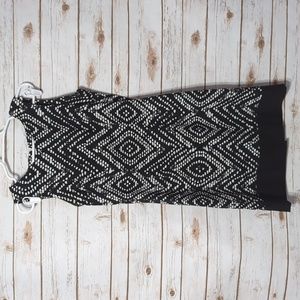 Black & White design sun dress